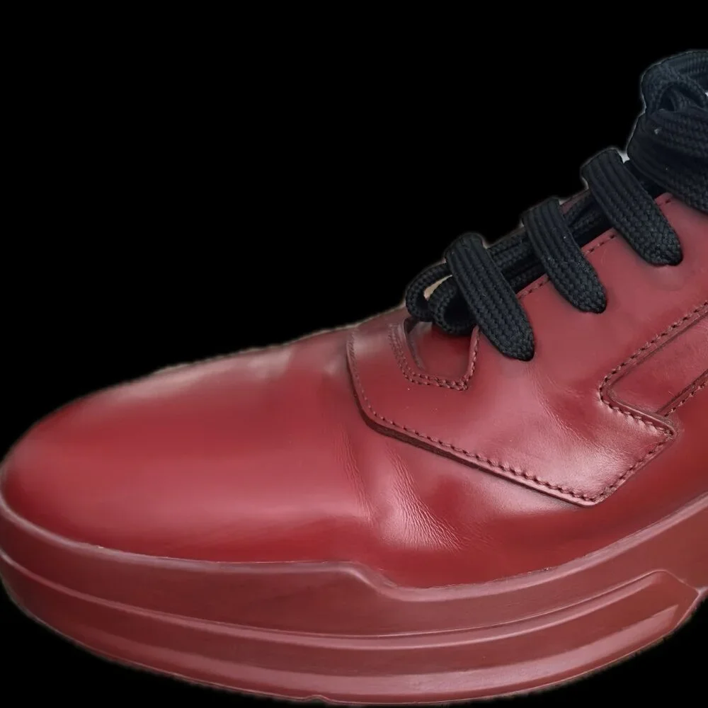 PRADA Leather POLARIUS Sneakers -( #43/#8) - Picture 2 of 13